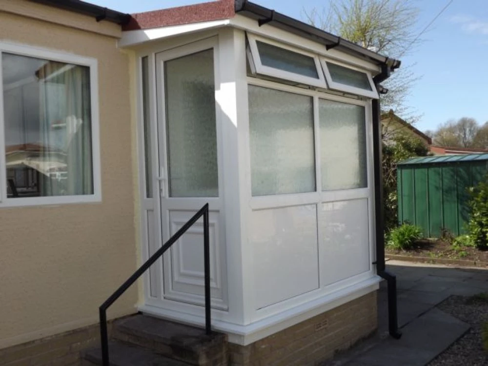 A New PVCu Porch Transformation Is Complete