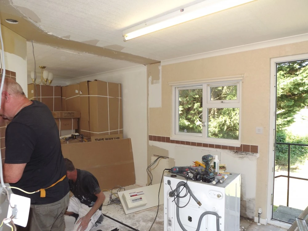 An Updated Welford Kitchen In Cream