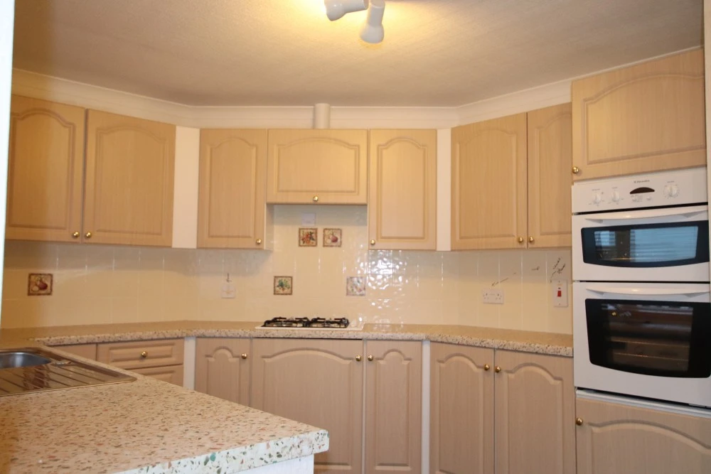 A Completely Renovated Shaker Kitchen